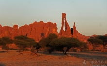 Чад, места туристического притяжения. Горное плато Эннеди