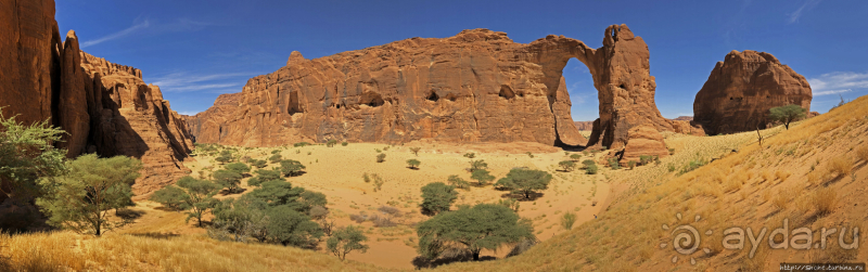 Чад, места туристического притяжения. Горное плато Эннеди