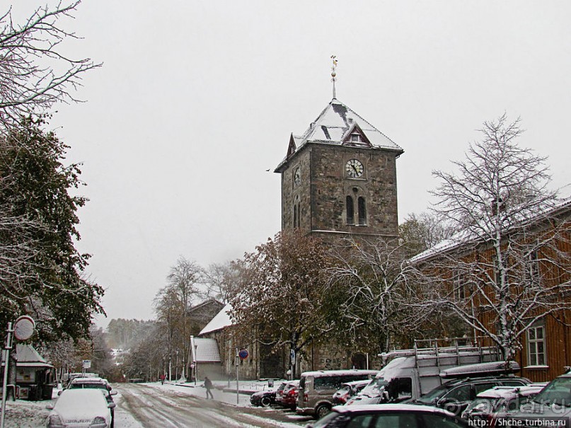 Тронхейм. Зимние зарисовки исторического центра