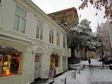 Тронхейм. Зимние зарисовки исторического центра