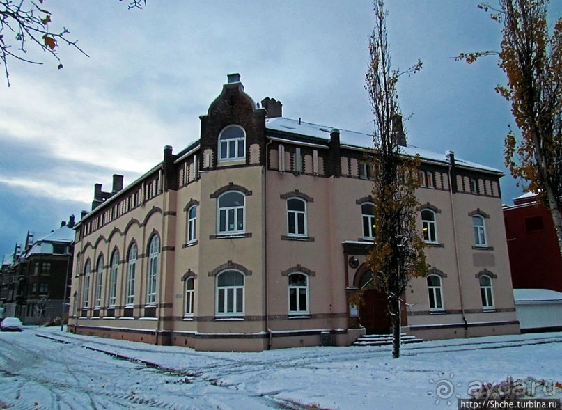 Тронхейм. Зимние зарисовки исторического центра