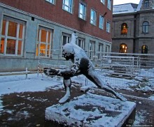 Тронхейм. Зимние зарисовки исторического центра