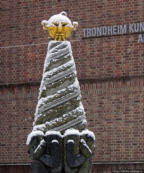 Тронхейм. Зимние зарисовки исторического центра