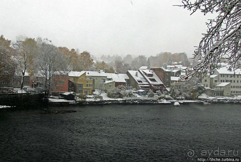 Тронхейм. Зимние зарисовки исторического центра
