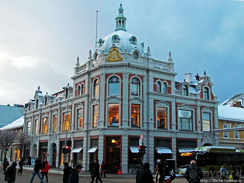 Тронхейм. Зимние зарисовки исторического центра