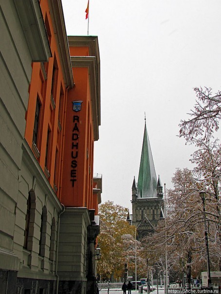 Тронхейм. Зимние зарисовки исторического центра