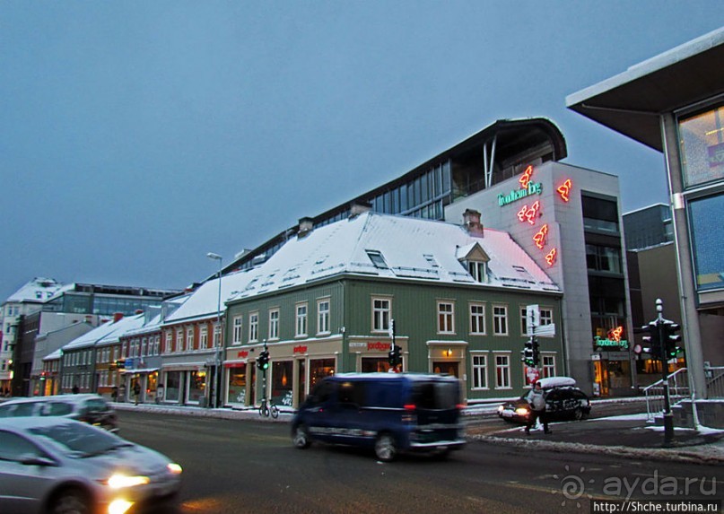 Тронхейм. Зимние зарисовки исторического центра