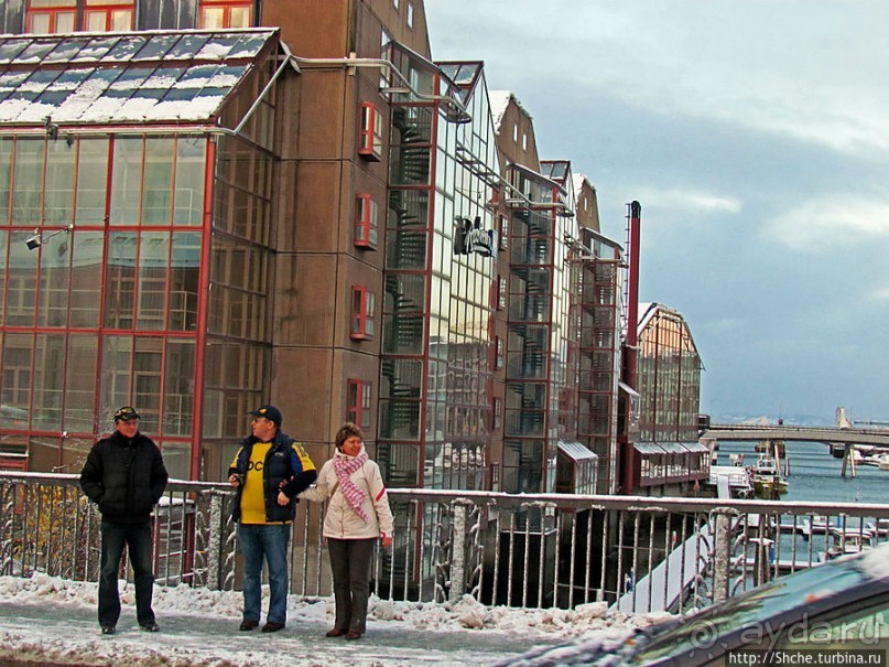 Тронхейм. Зимние зарисовки исторического центра