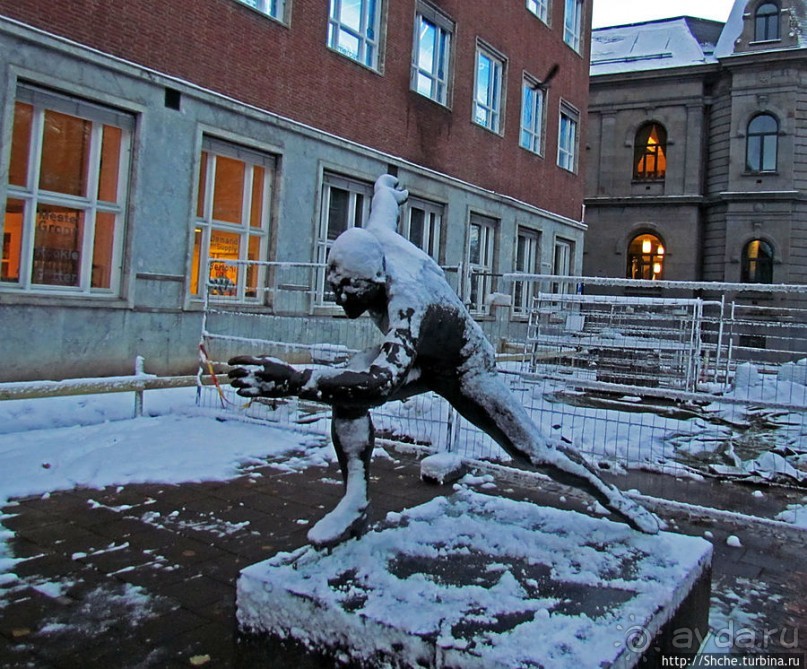 Тронхейм. Зимние зарисовки исторического центра