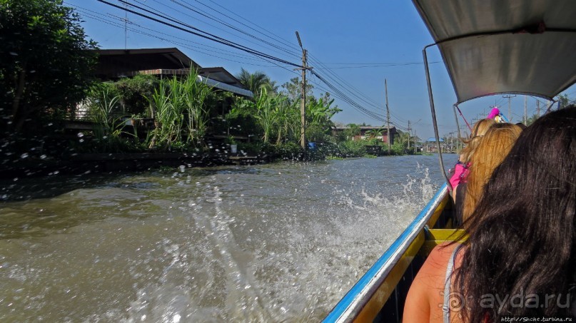 По каналам тайской Венеции — плавучая деревня-рынок