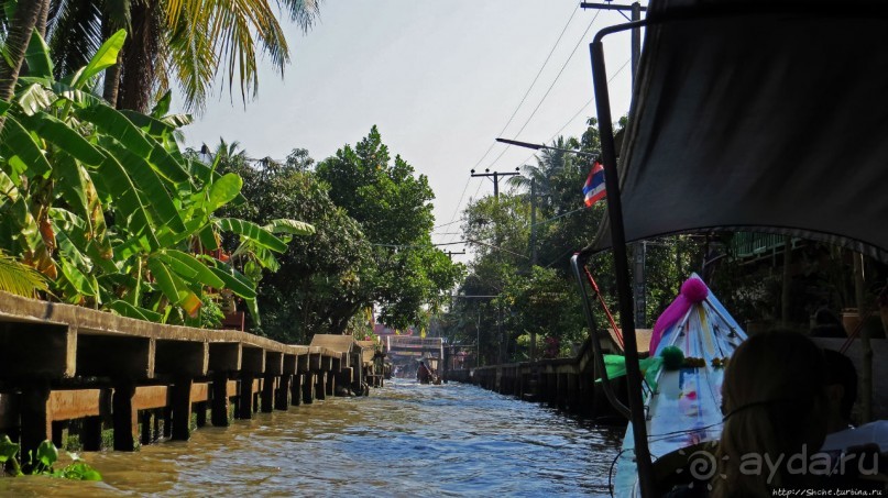 По каналам тайской Венеции — плавучая деревня-рынок