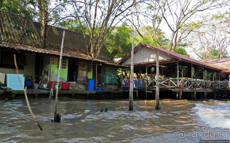 По каналам тайской Венеции — плавучая деревня-рынок
