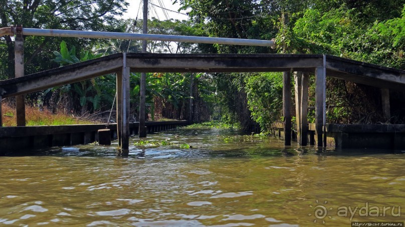По каналам тайской Венеции — плавучая деревня-рынок