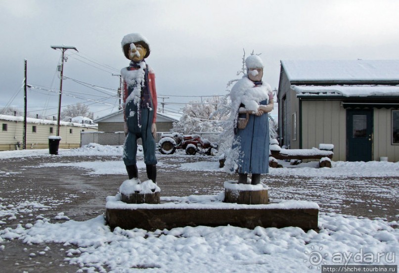 Diamondville - городок, затерявшийся в просторах Вайоминга