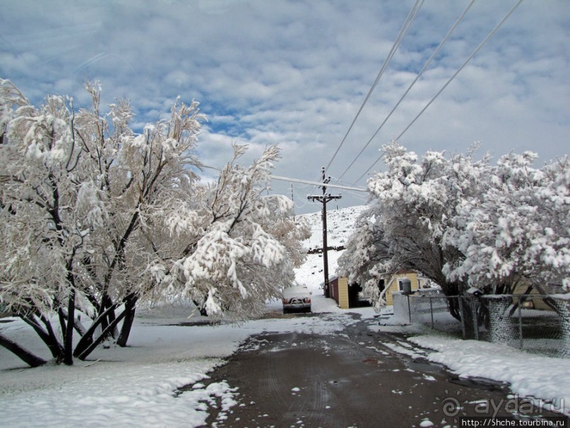 Diamondville - городок, затерявшийся в просторах Вайоминга
