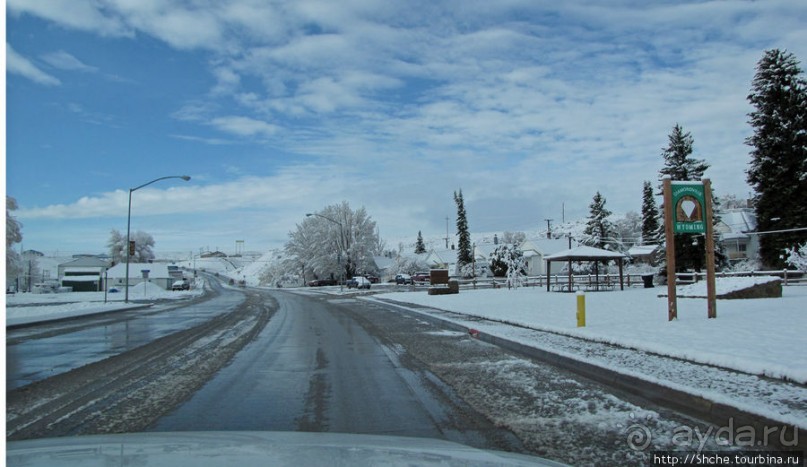 Diamondville - городок, затерявшийся в просторах Вайоминга