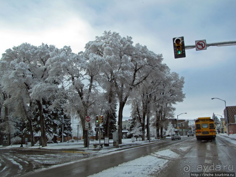 Diamondville - городок, затерявшийся в просторах Вайоминга