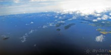 Под крылом самолета... Дельта реки Ориноко
