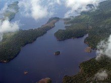 Под крылом самолета... Дельта реки Ориноко