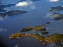 Под крылом самолета... Дельта реки Ориноко