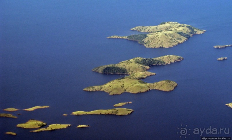 Под крылом самолета... Дельта реки Ориноко