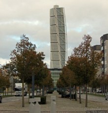 Небоскреб "Turning Torso" - 190-метровая "визитка" Мальме