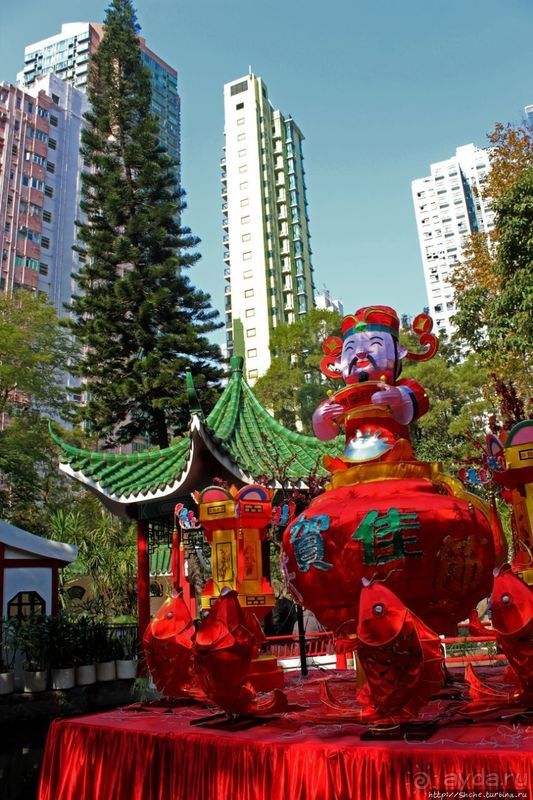 Когда в Гонконге все спокойно. Уютный парк среди небоскребов