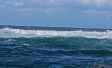 Бьют волны, а мне прикольно... Северное побережье Оаху