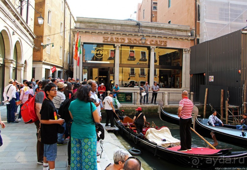 Культовое кафе в Венеции