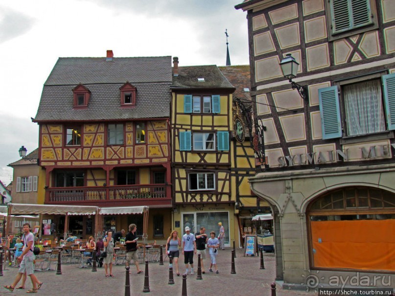 Кольмар - прекраснейший город Эльзаса. Исторический центр