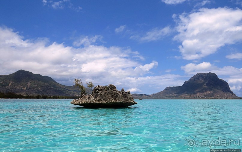 Самый маленький остров на Маврикии