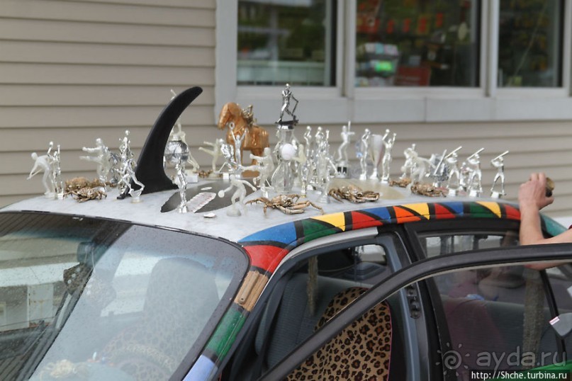 Чудная машина в чудном городе