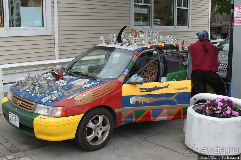 Чудная машина в чудном городе