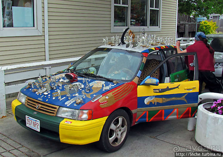 Чудная машина в чудном городе