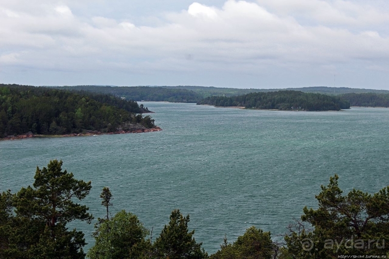 Останки башни Notvikstornet и природа Аландов