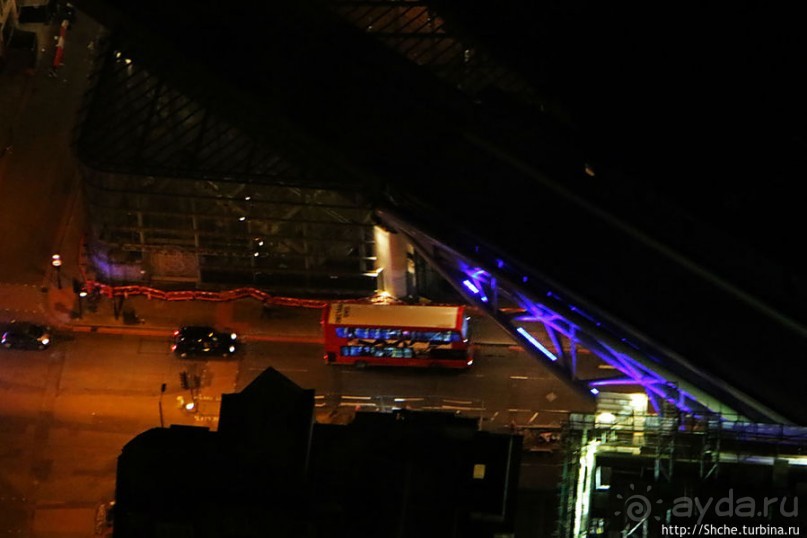 Ночной Лондон со смотровой небоскреба "The Shard" (Осколок)
