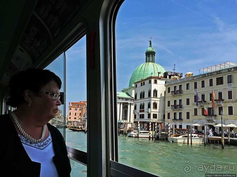 Salute — P.le Roma: по Большому каналу на вапоретто