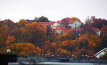 Осло-фьорд с крыши "Айсберга"