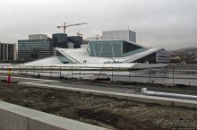 Осло-фьорд с крыши "Айсберга"