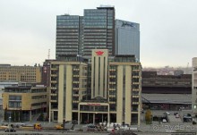 Осло-фьорд с крыши "Айсберга"