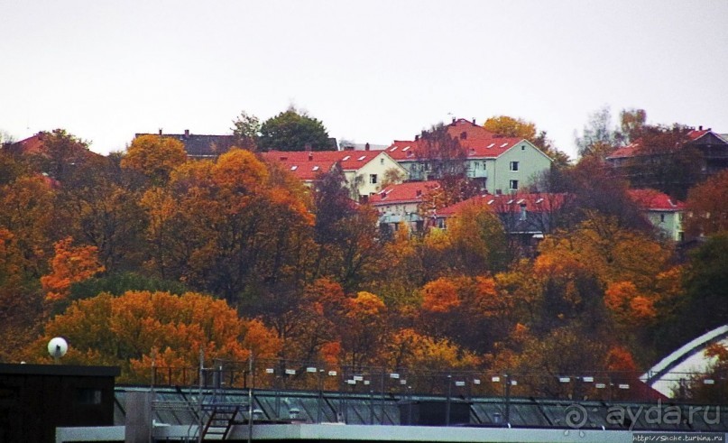 Осло-фьорд с крыши "Айсберга"