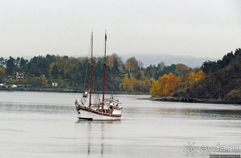 Осло-фьорд с крыши "Айсберга"