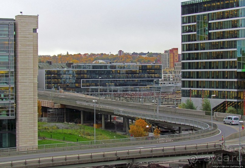 Осло-фьорд с крыши "Айсберга"