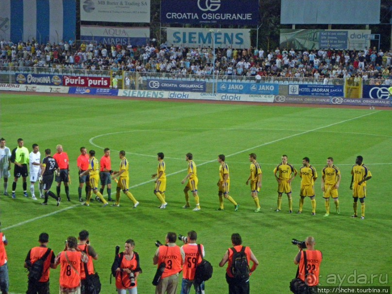 Риека, "как мимолетное виденье...": стадион, армада и победа