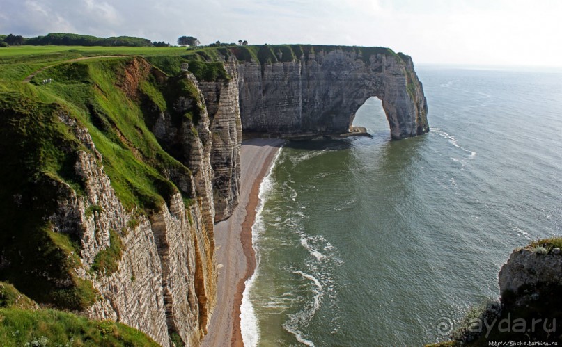 Утесы Этреты: налево пойдешь...