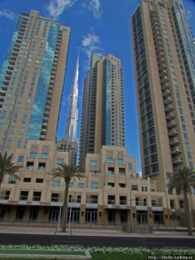 Обратная сторона Дубайского Даунтауна