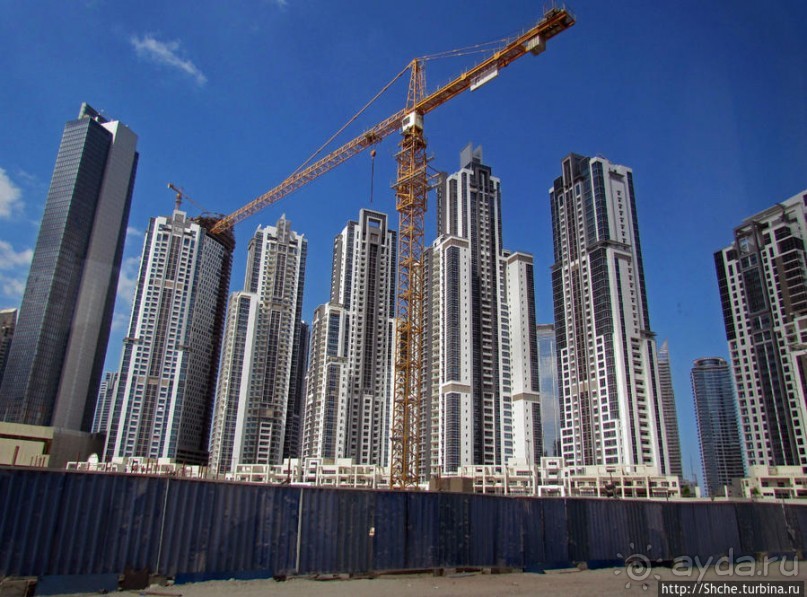Обратная сторона Дубайского Даунтауна
