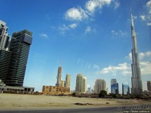 Обратная сторона Дубайского Даунтауна