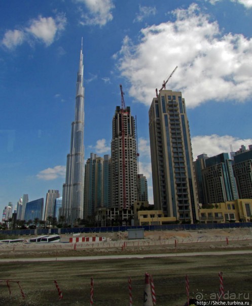 Обратная сторона Дубайского Даунтауна