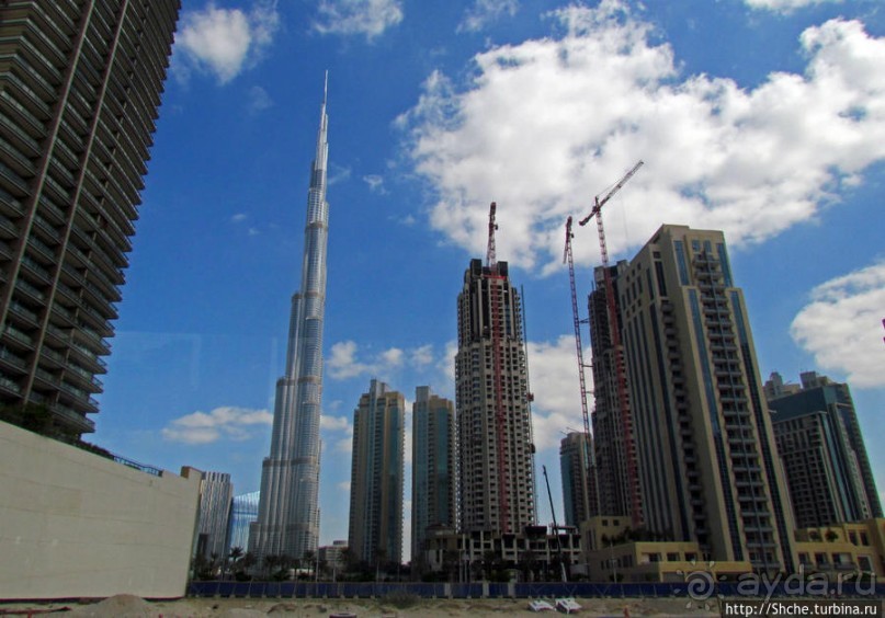 Обратная сторона Дубайского Даунтауна
